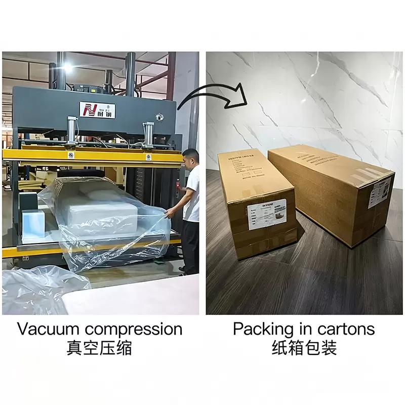 Multi-position Foldable Compression Sofa ☁️ Easily Convert To Sofa, Chaise & Daybed, Vacuum Packed In Carton K-04 - Image 9