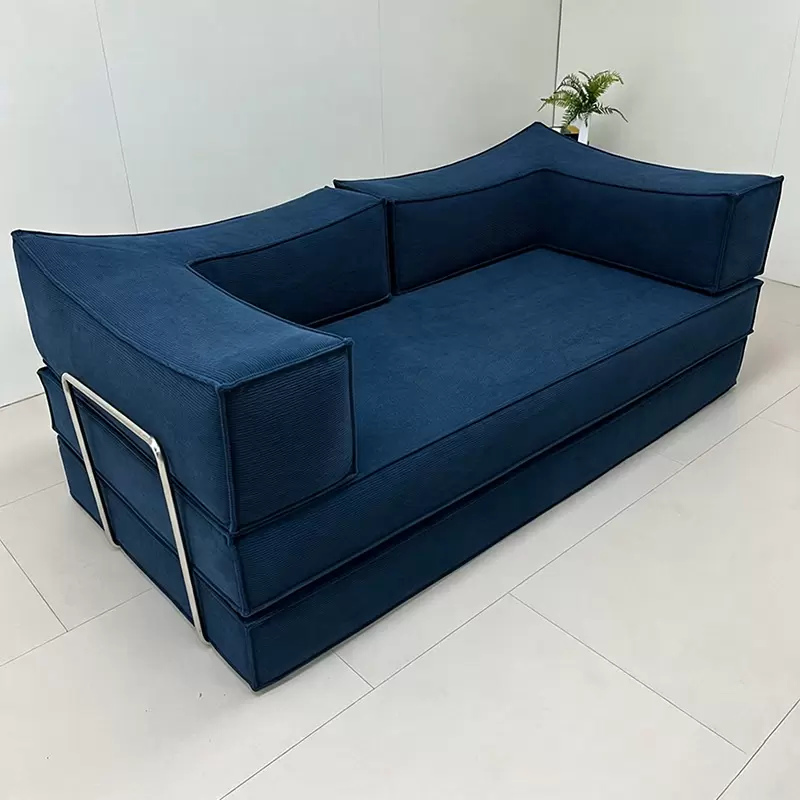 Minimalist Fabric Compression Sofa In Carton | Sofa In A Box, Perfect For Apartment & Studio K-09 - Image 3