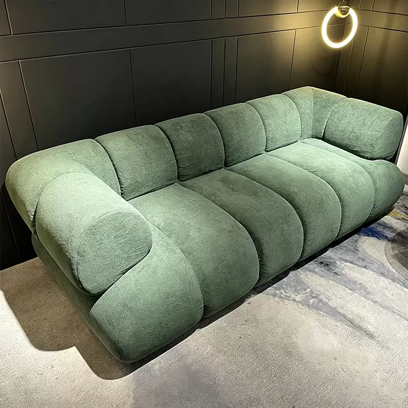 This Bubble Sofa Comes In A Box! Minimalist Fabric Compression Sofa For Modern Living Room K-41 - Image 4