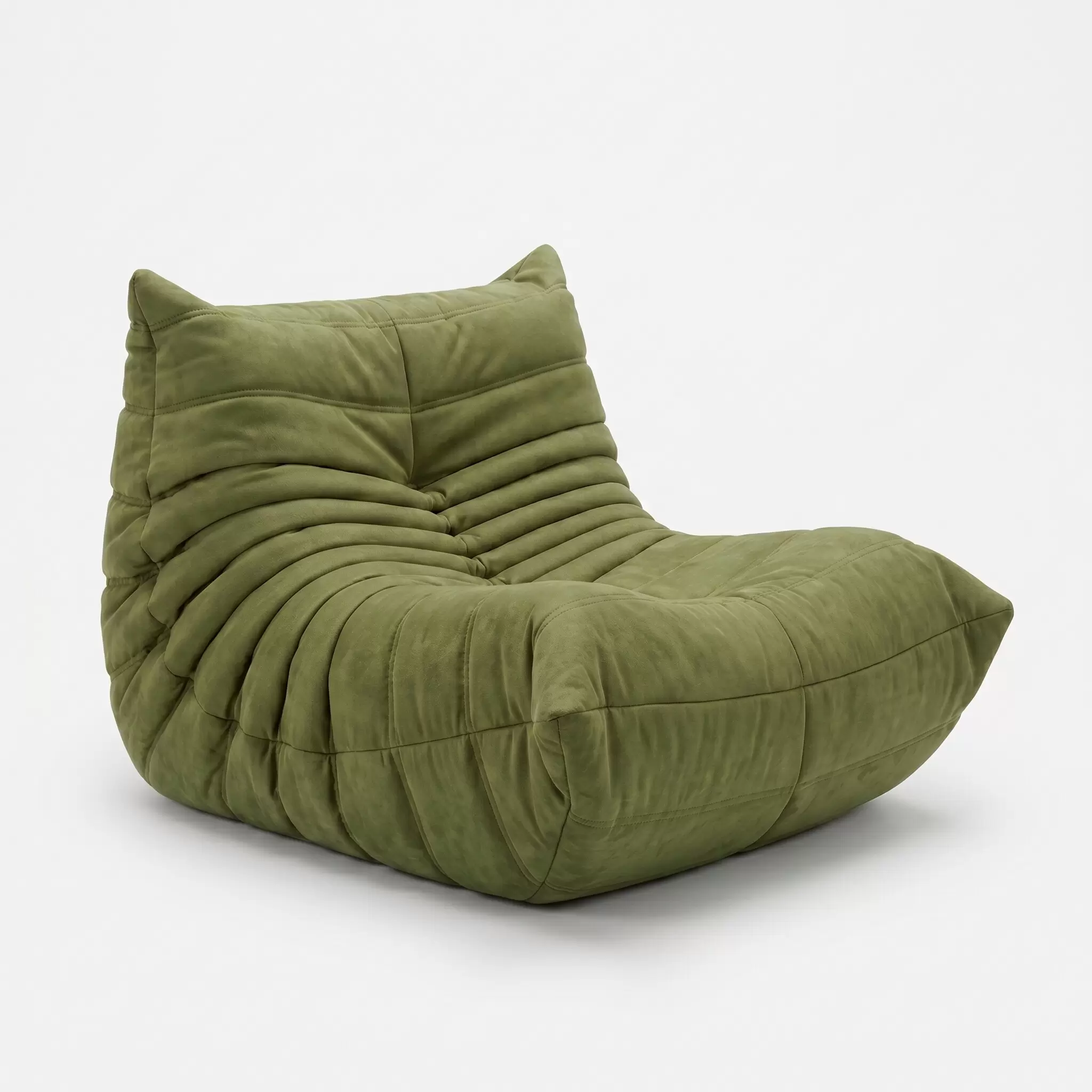 Minimalist Tofu Block Style Cloud Floor Sofa, Chunky Square Cube Leisure Lounge Chair K-01 - Image 4
