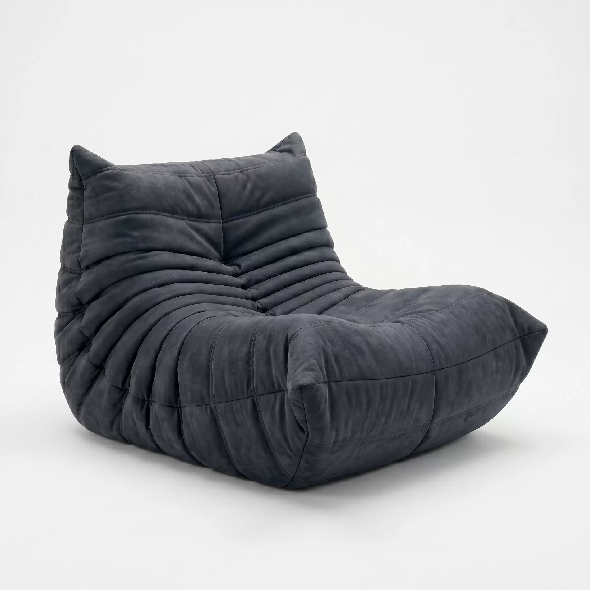 Minimalist Tofu Block Style Cloud Floor Sofa, Chunky Square Cube Leisure Lounge Chair K-01 - Image 9