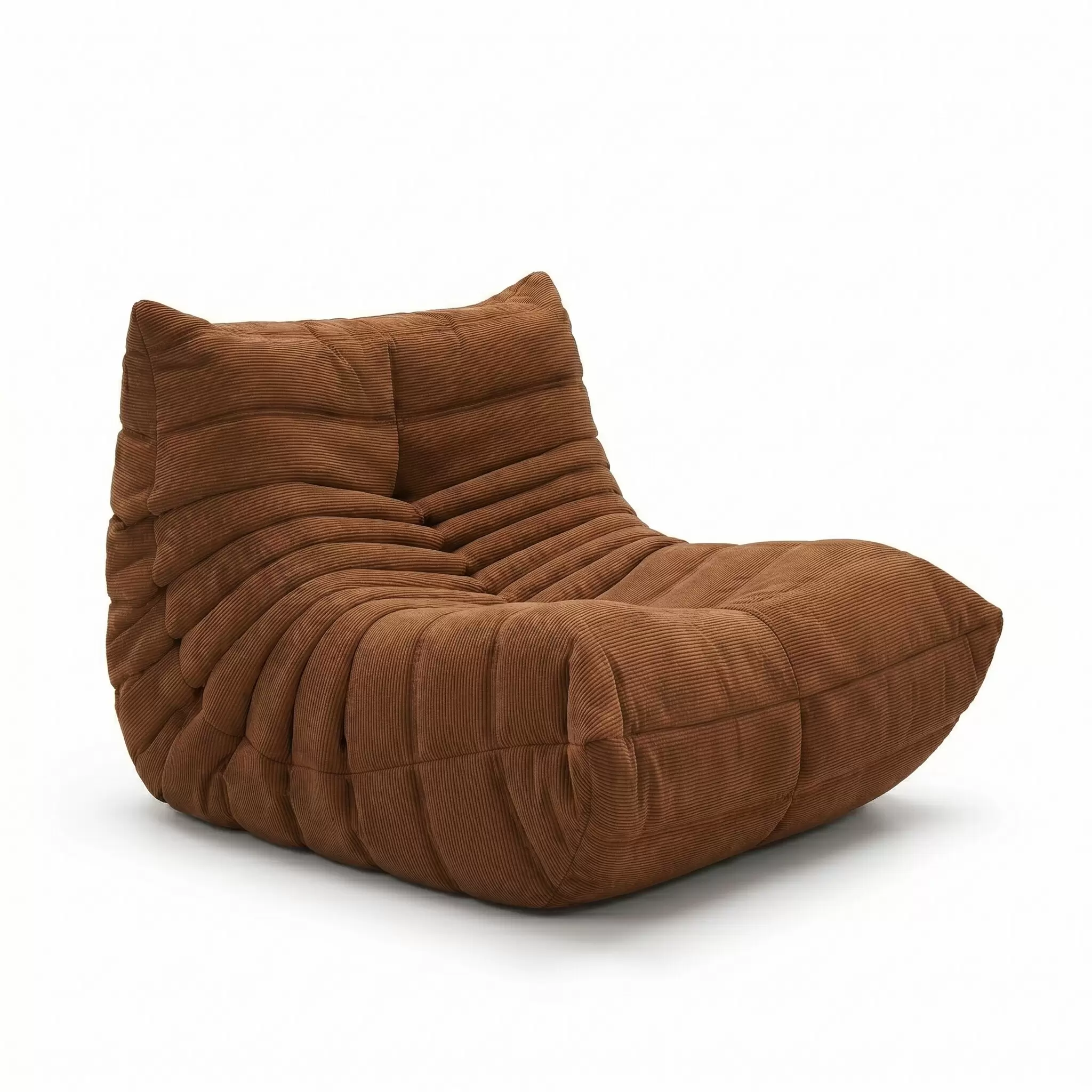 Minimalist Tofu Block Style Cloud Floor Sofa, Chunky Square Cube Leisure Lounge Chair K-01 - Image 10
